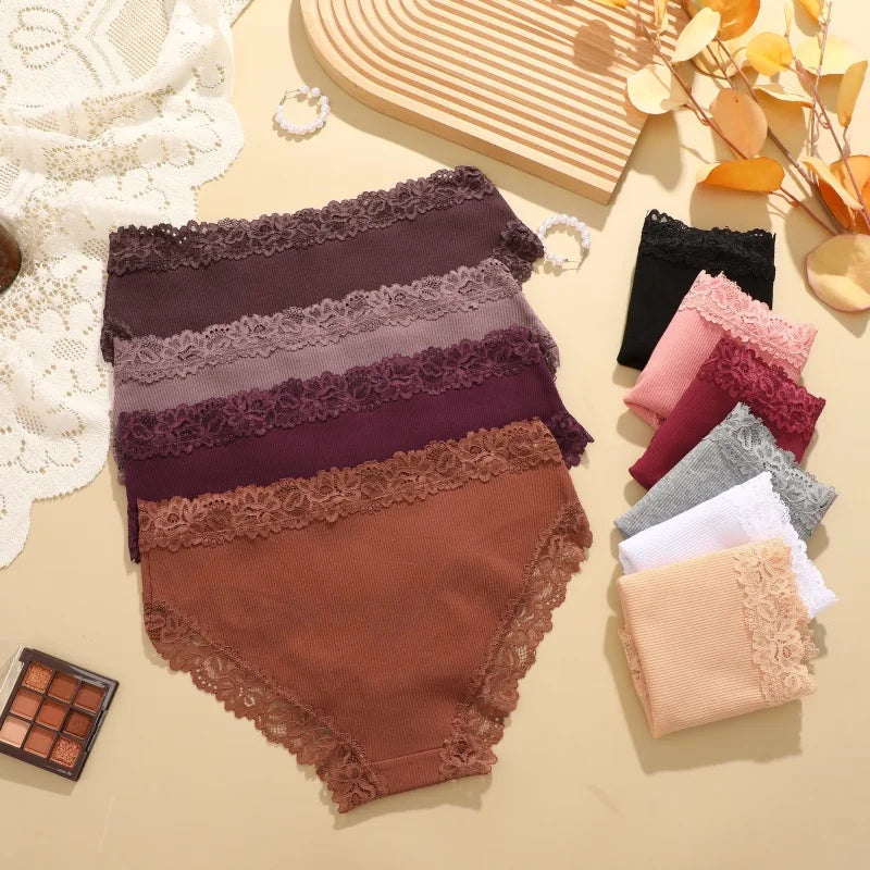 Cotton G-String Panties – Soft Mid-Rise Sexy Underwear for Women (S–XL, 10 Colors)