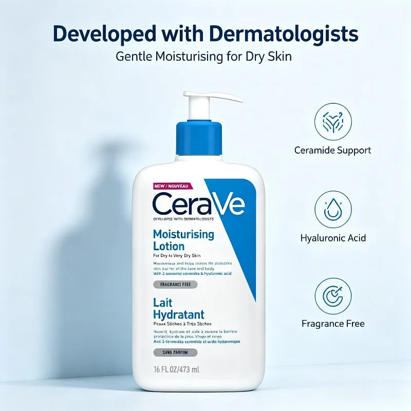 CeraVe Moisturizing Lotion for Face & Body – 473ml