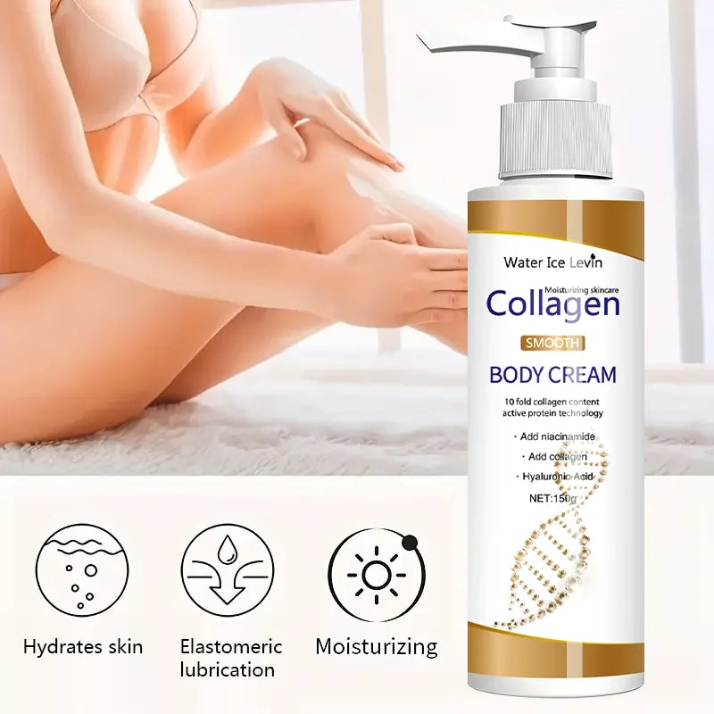 Collagen Firming Moisturizing Face Cream – Niacinamide, Vitamin C & Hyaluronic Acid | Anti-Aging | 150g