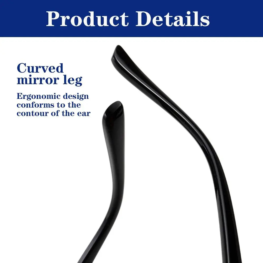 Oval Reading Glasses | Black, Red or Purple, +1.00 to +4.00