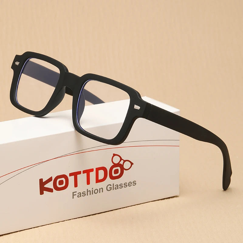 Unisex Rectangle Reading Glasses | 3 Colors, +1.00 to +4.00