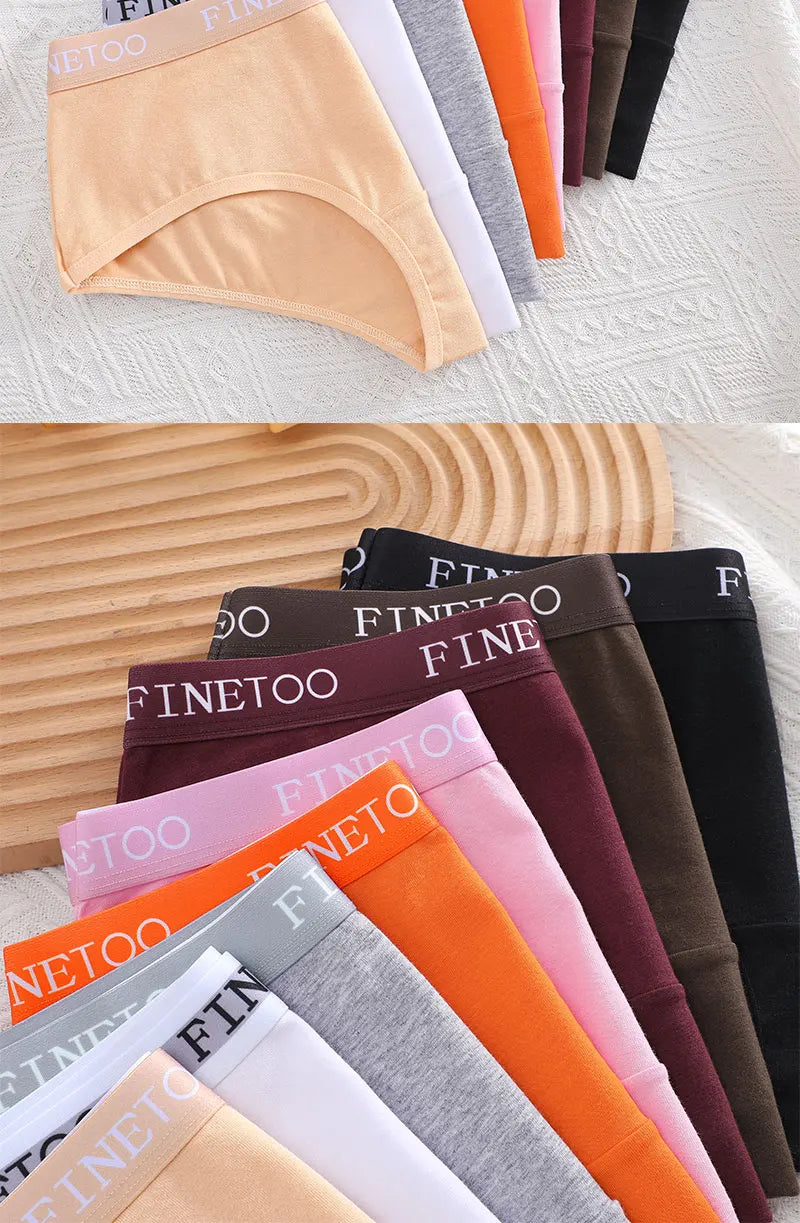 FINETOO 1Pcs Sexy Hip Lifting Triangle Pants Pure Cotton Triangle Pants Low Waist Underwear FINETOO Brand Underwear 8 Colors