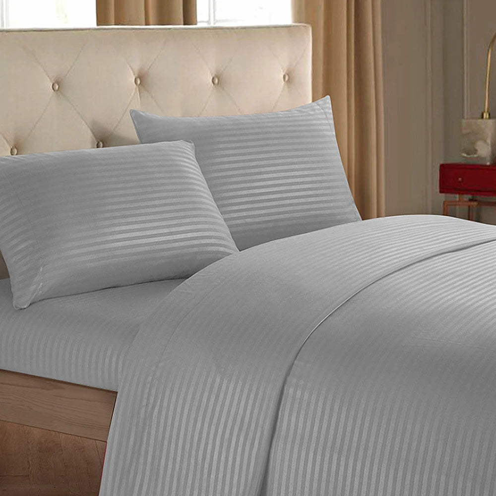 4-Piece Microfiber Sheet Set with Deep-Pocket Fitted Sheet
