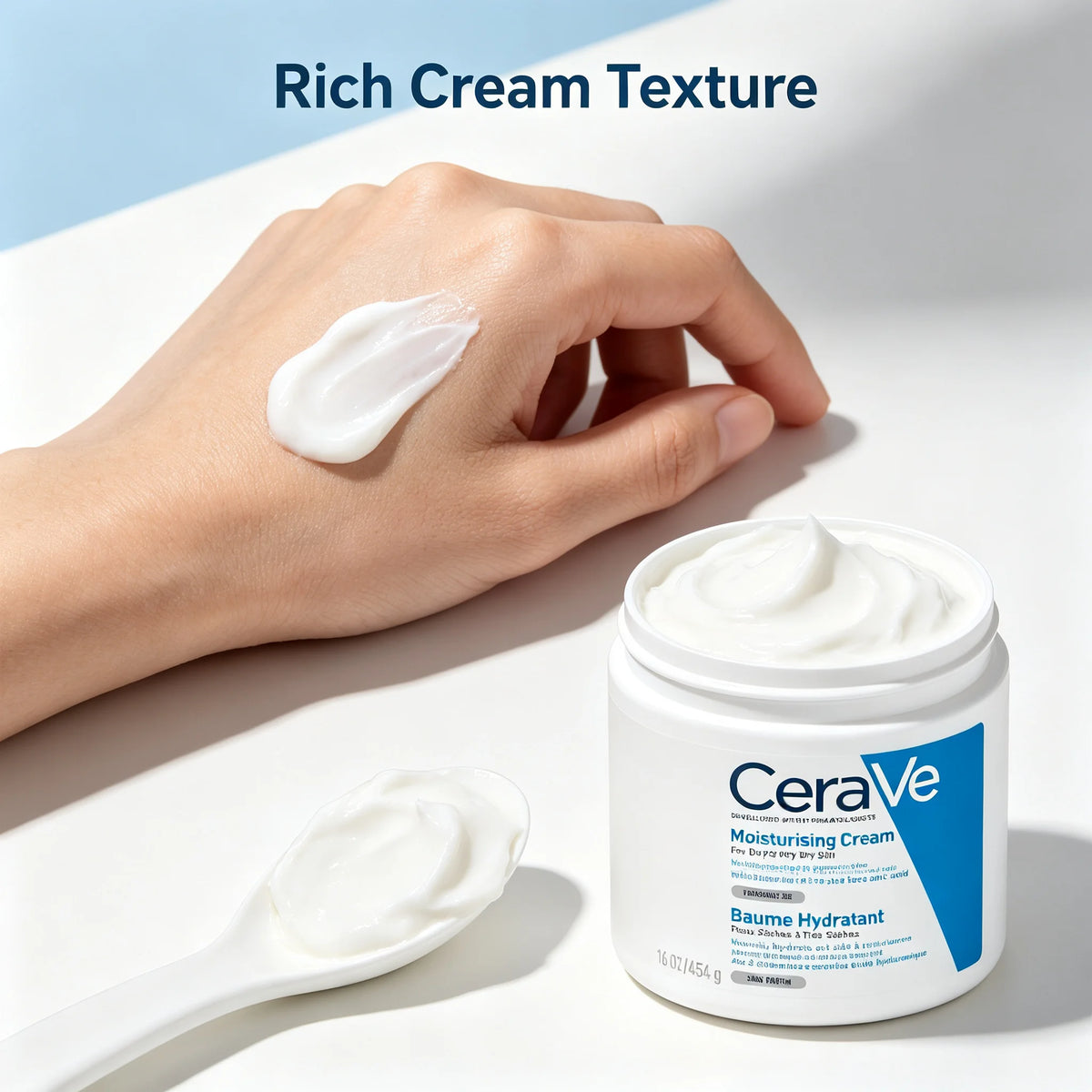 CeraVe Moisturizing Cream for Face & Body – Large Jar