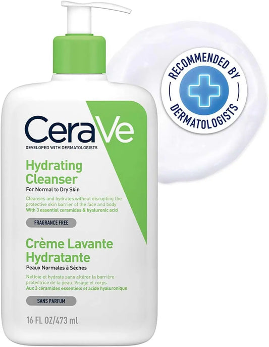 CeraVe Hydrating Cleanser for Normal to Dry Skin – 473ml
