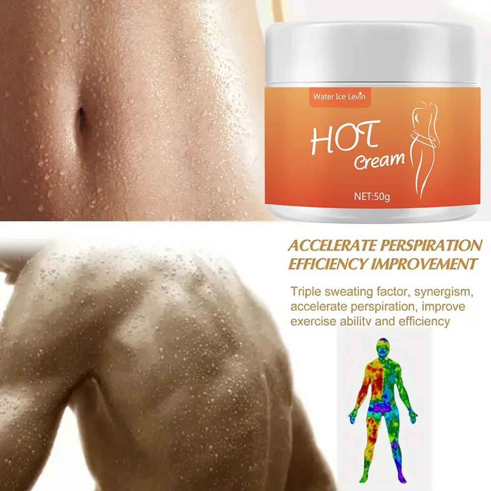 Heat Massage Cream – Body Muscle Relief & Fitness Recovery | Warming Sports Massage Cream 50g