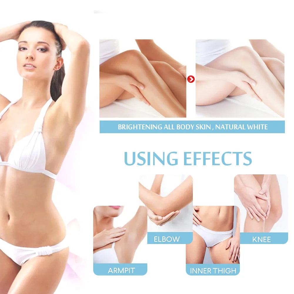 Okeny's Intimate Area & Body Brightening Cream – Underarm, Knee & Inner Thigh Dark Spot Corrector
