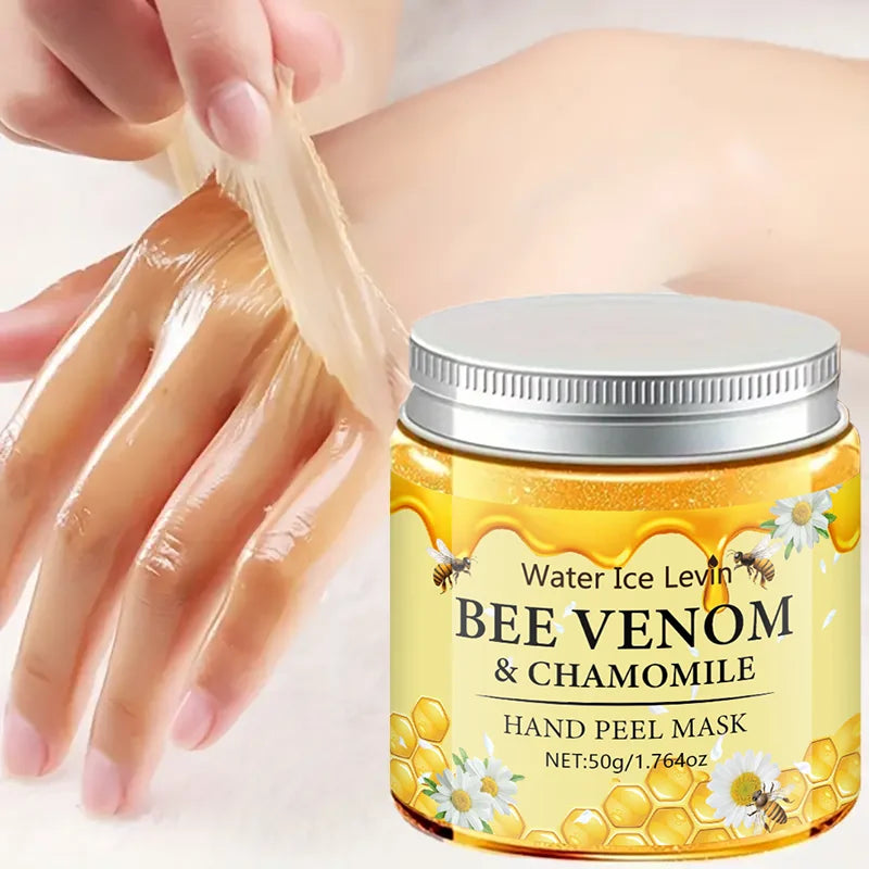 Bee Venom & Chamomile Hand Wax Mask – Exfoliating & Moisturizing Treatment