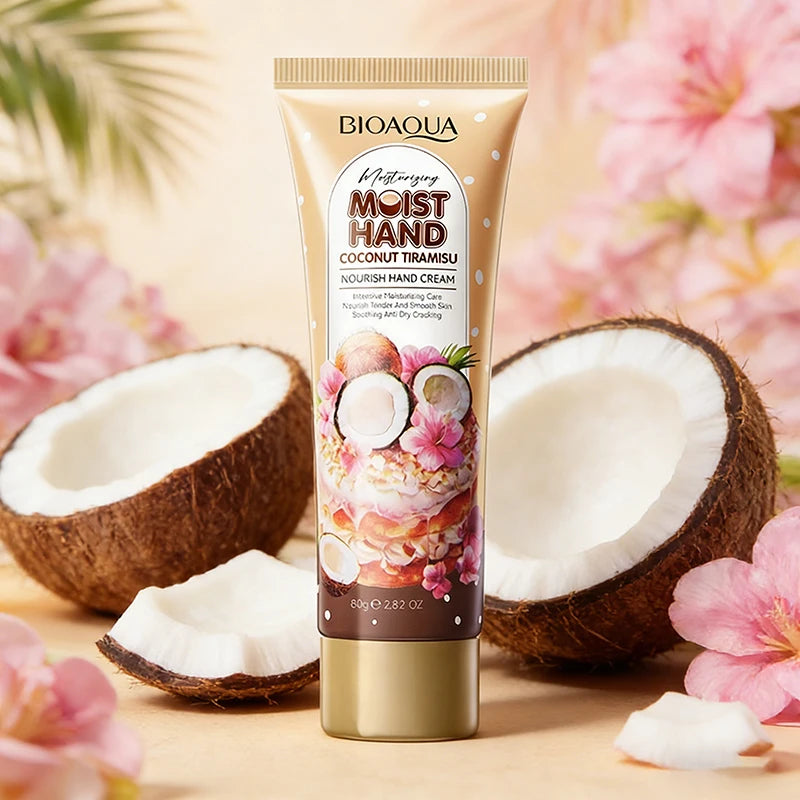BIOAQUA Moisturizing Hand Cream – 80g, Four Scent Options