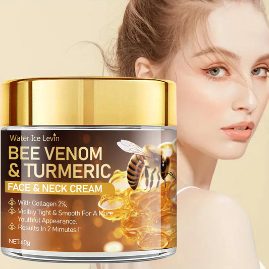 Bee Venom Face Cream – Anti-Aging, Brightening & Deep Moisturizer with Retinol & Turmeric