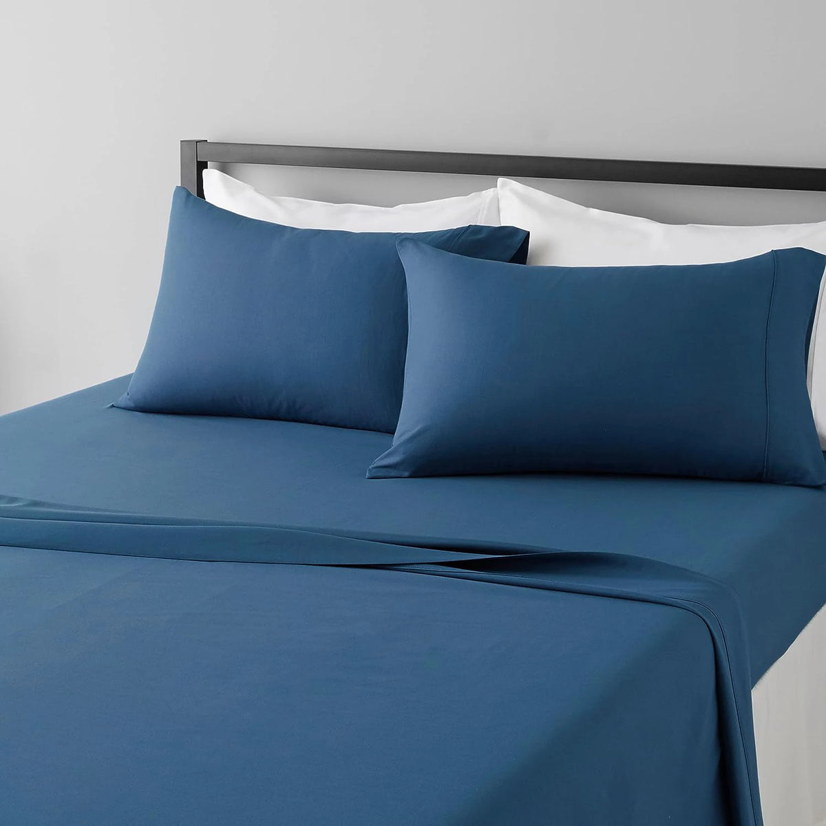 4-Piece Microfiber Sheet Set with Deep Pocket Fitted Sheet