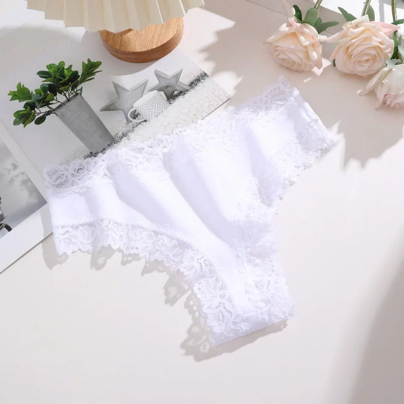 Cotton G-String Thong – Soft Breathable Low-Rise Underwear for Women (S–XL, 6 Colors)