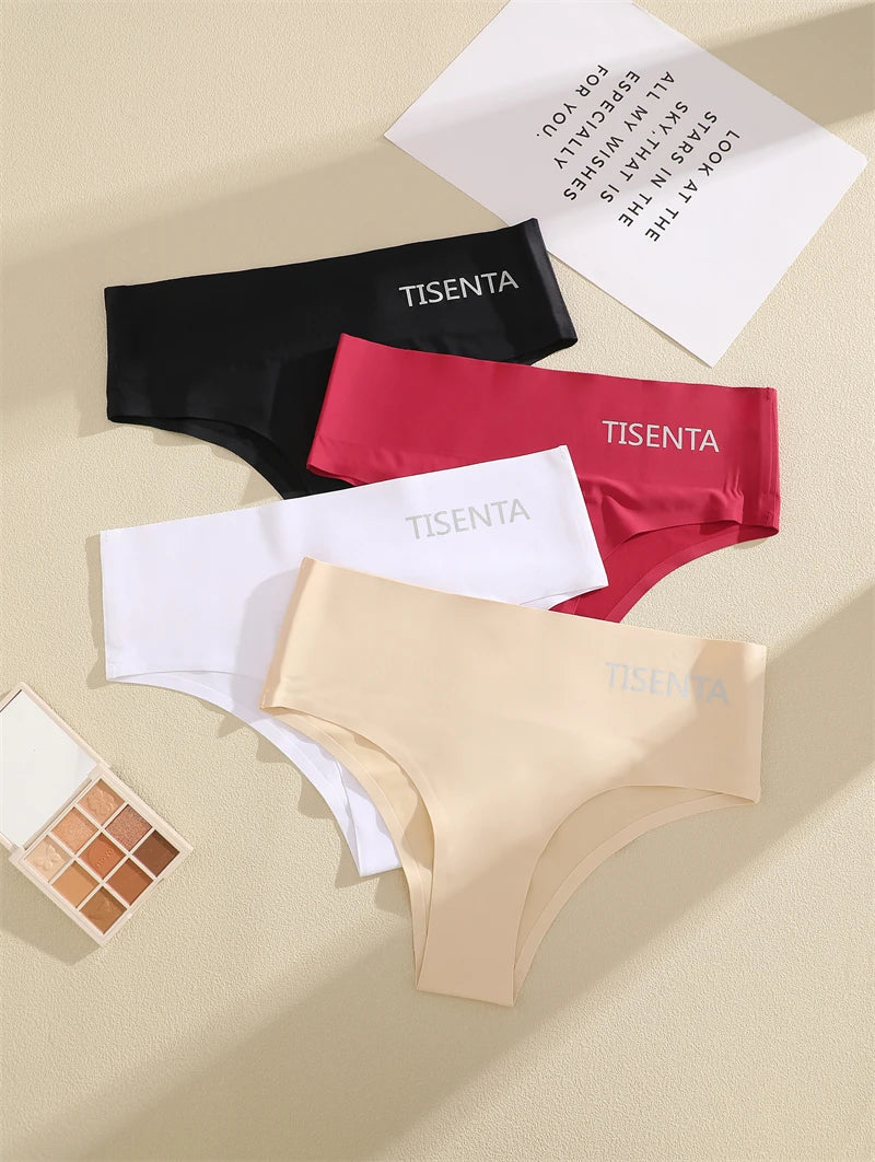 4-Pack Plus Size High Waist Seamless Briefs — Tummy Control Shapewear Panties XXL–4XL