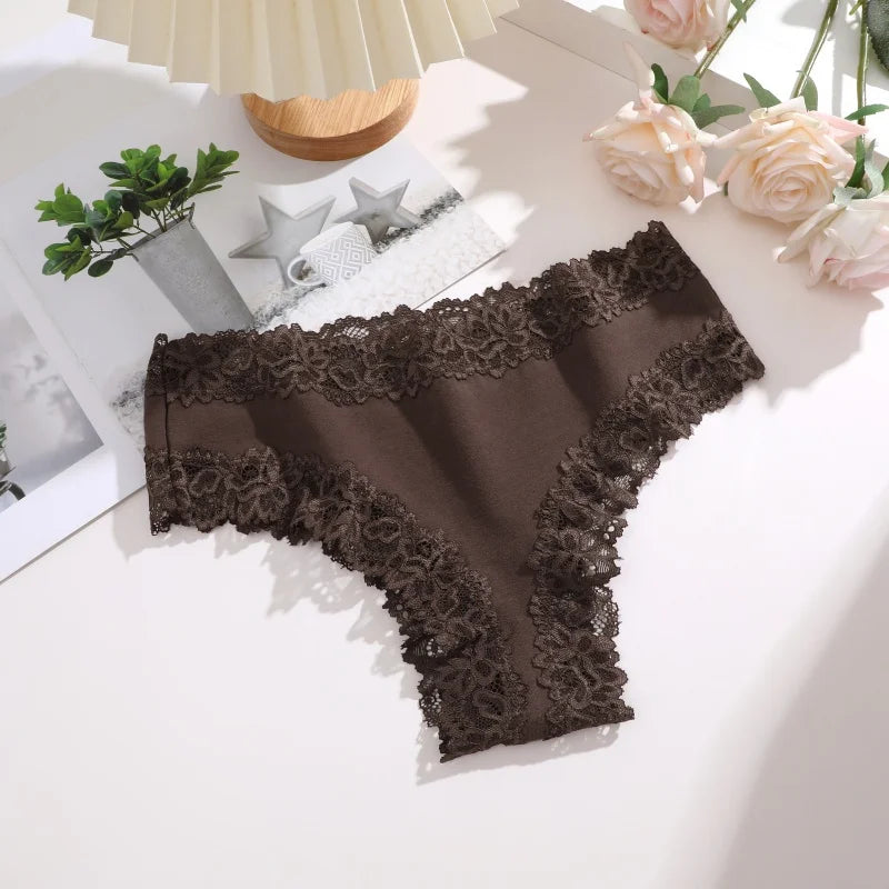 Cotton G-String Thong – Soft Breathable Low-Rise Underwear for Women (S–XL, 6 Colors)