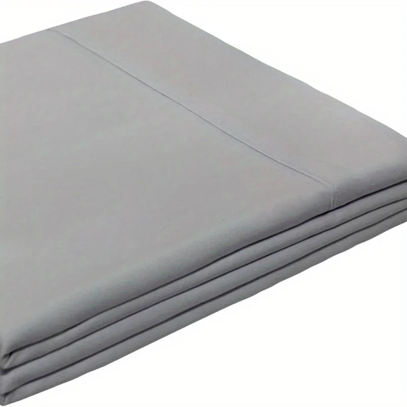 Soft Polyester Flat Sheet, Solid Color Top Sheet