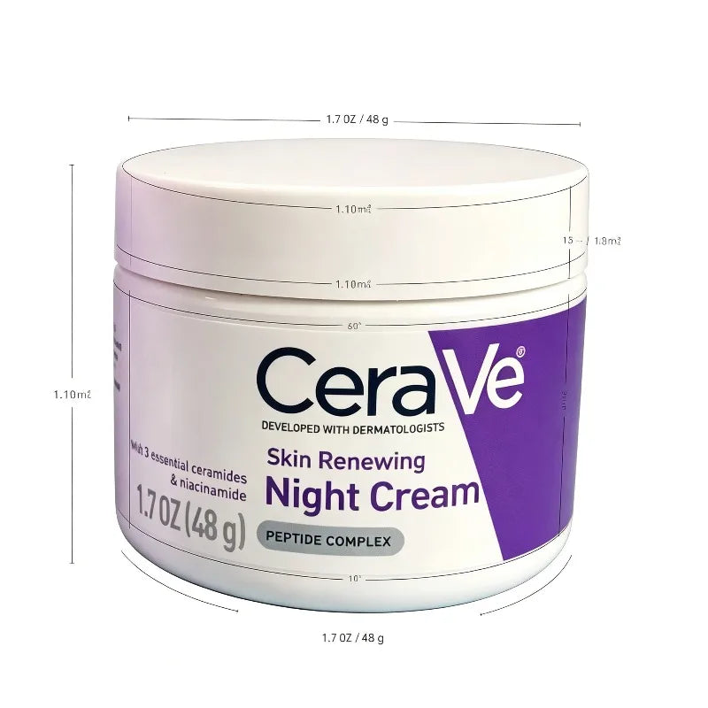CeraVe Skin Renewing Night Cream – Overnight Face Moisturizer