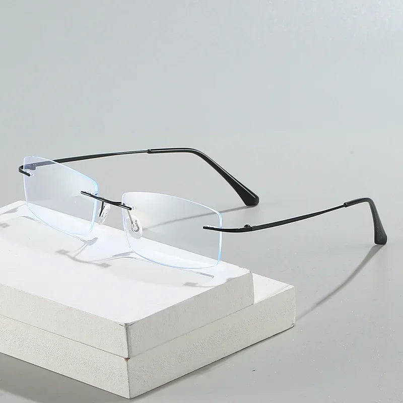 Classic Business-Style Glasses | Myopia Lens Options