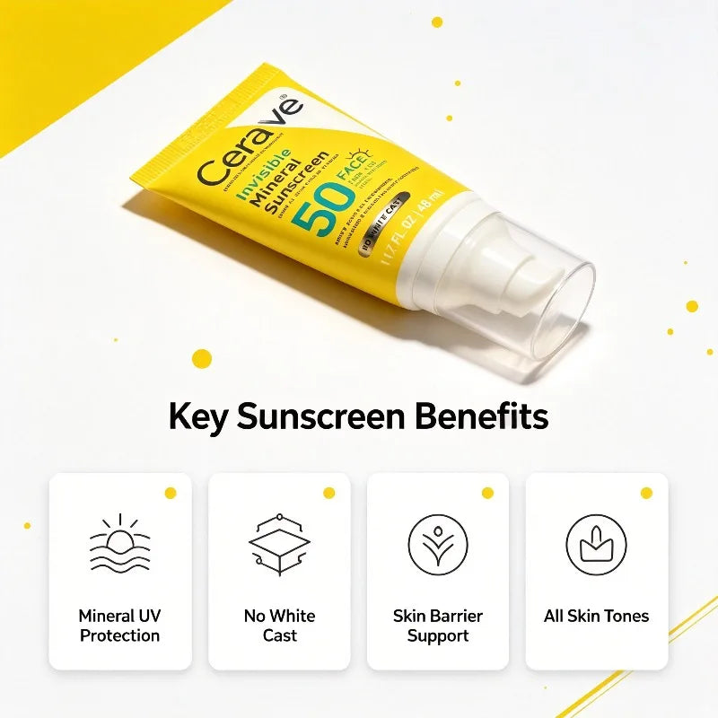 CeraVe Facial Sunscreen Lotion – 48ml
