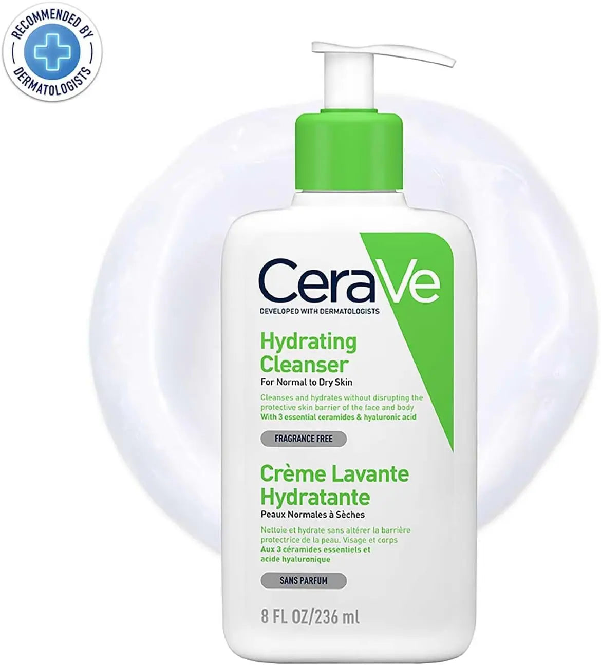 CeraVe Hydrating Cleanser for Normal to Dry Skin – 236ml
