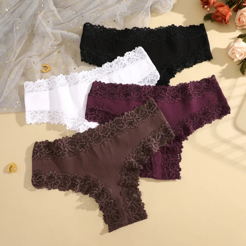 Cotton G-String Thong – Soft Breathable Low-Rise Underwear for Women (S–XL, 6 Colors)