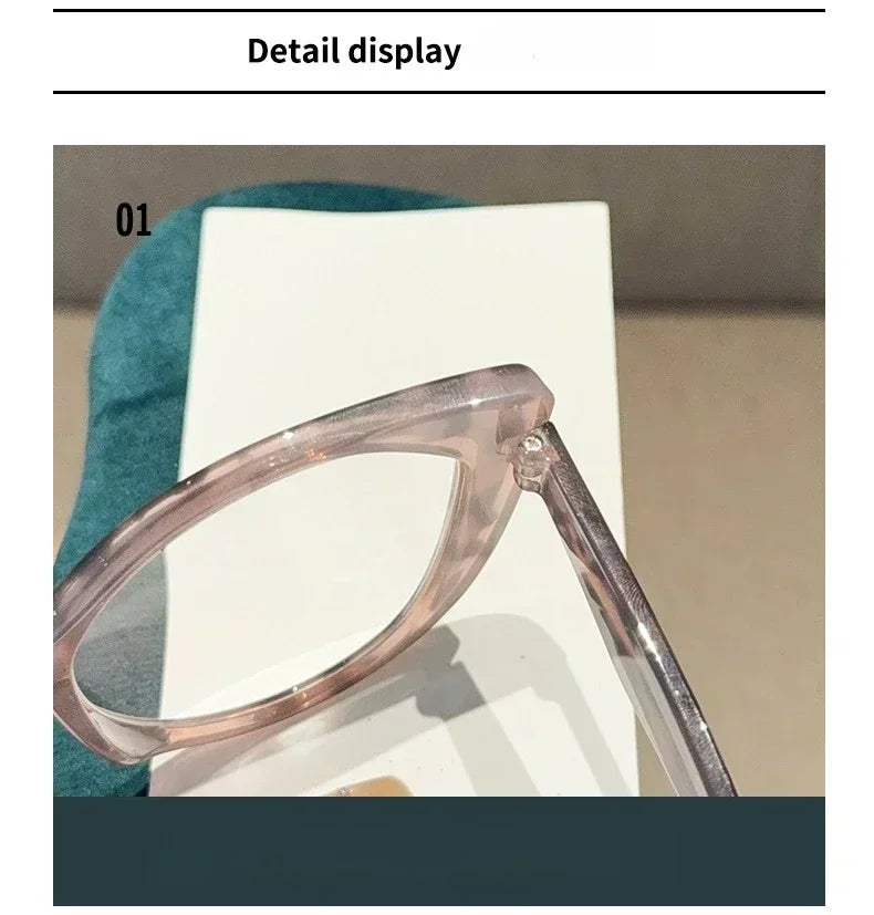 Cat-Eye Photochromic Myopia Glasses | Five Frame Colors