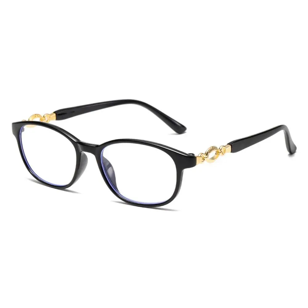Oval Reading Glasses | Black, Red or Purple, +1.00 to +4.00