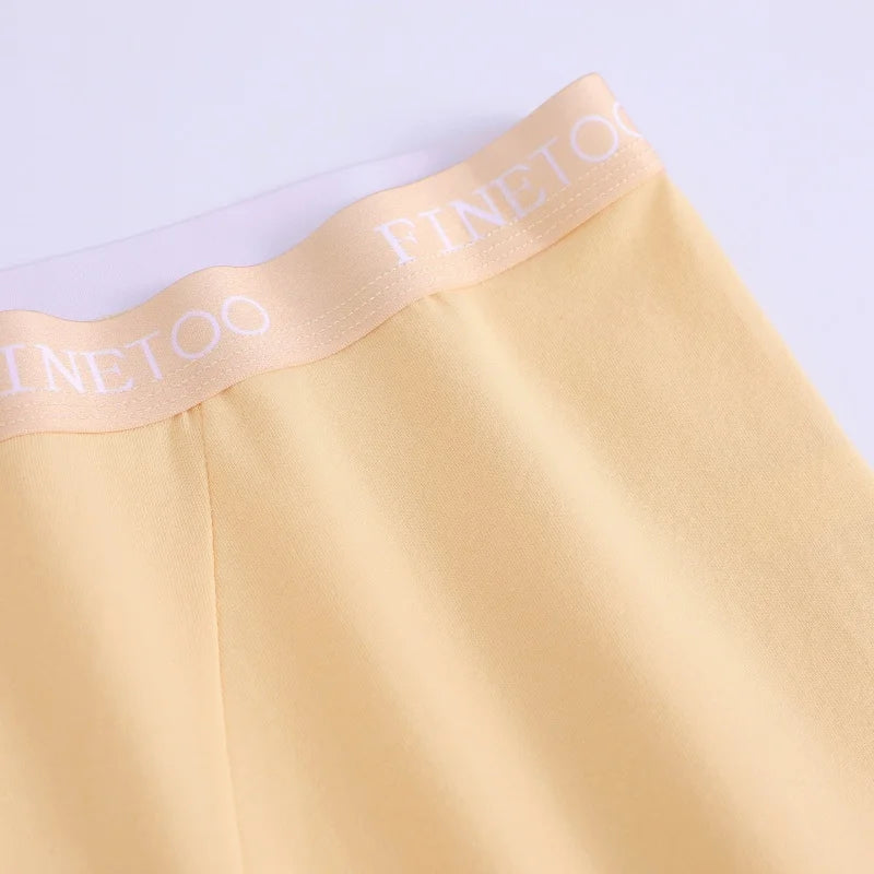 2pcs Women's High Waisted Boxer Briefs Cotton Plus Size Panties Sexy Elastic Waistband Sports Shorts Casual Comfortable Lingerie