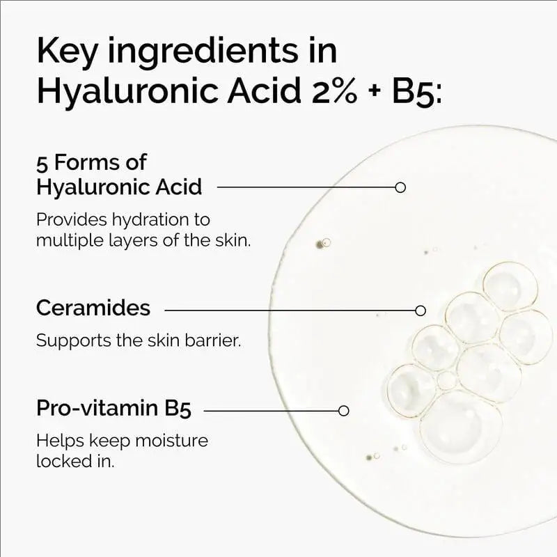 The Ordinary Hyaluronic Acid + B5 Hydrating Face Serum – 30ml
