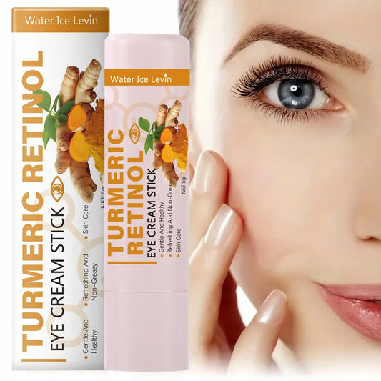 Turmeric Eye Cream Stick – Reduces Dark Circles, Puffiness & Fine Lines