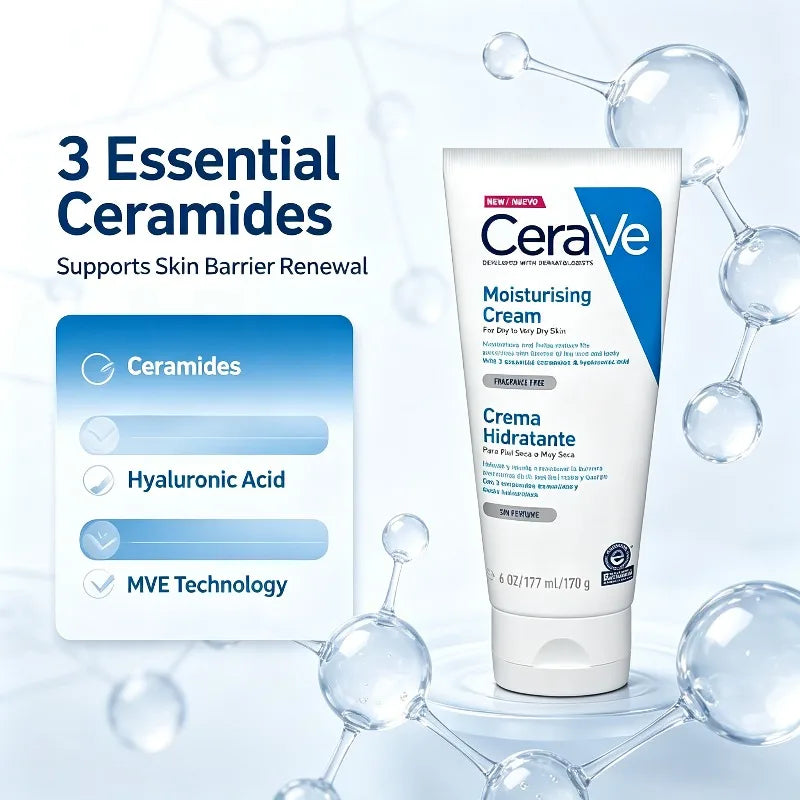 CeraVe Moisturizing Cream for Face & Body