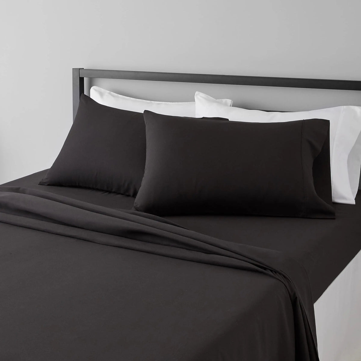 4-Piece Microfiber Sheet Set with Deep Pocket Fitted Sheet