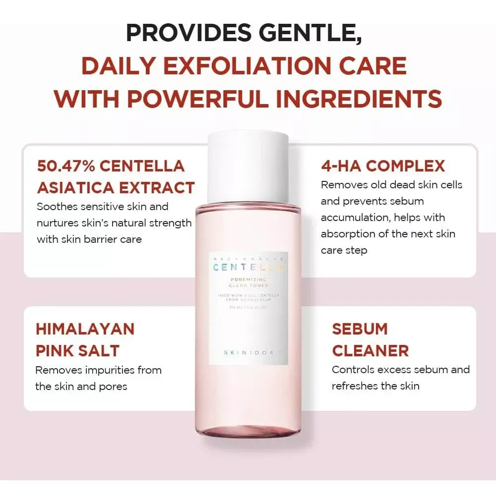 SKIN1004 Madagascar Centella Poremizing Skincare Set for Oily Skin