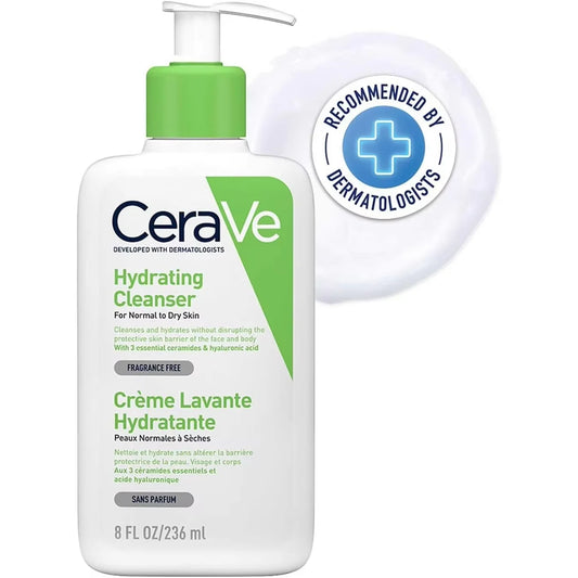 CeraVe Hydrating Cleanser for Normal to Dry Skin – 236ml