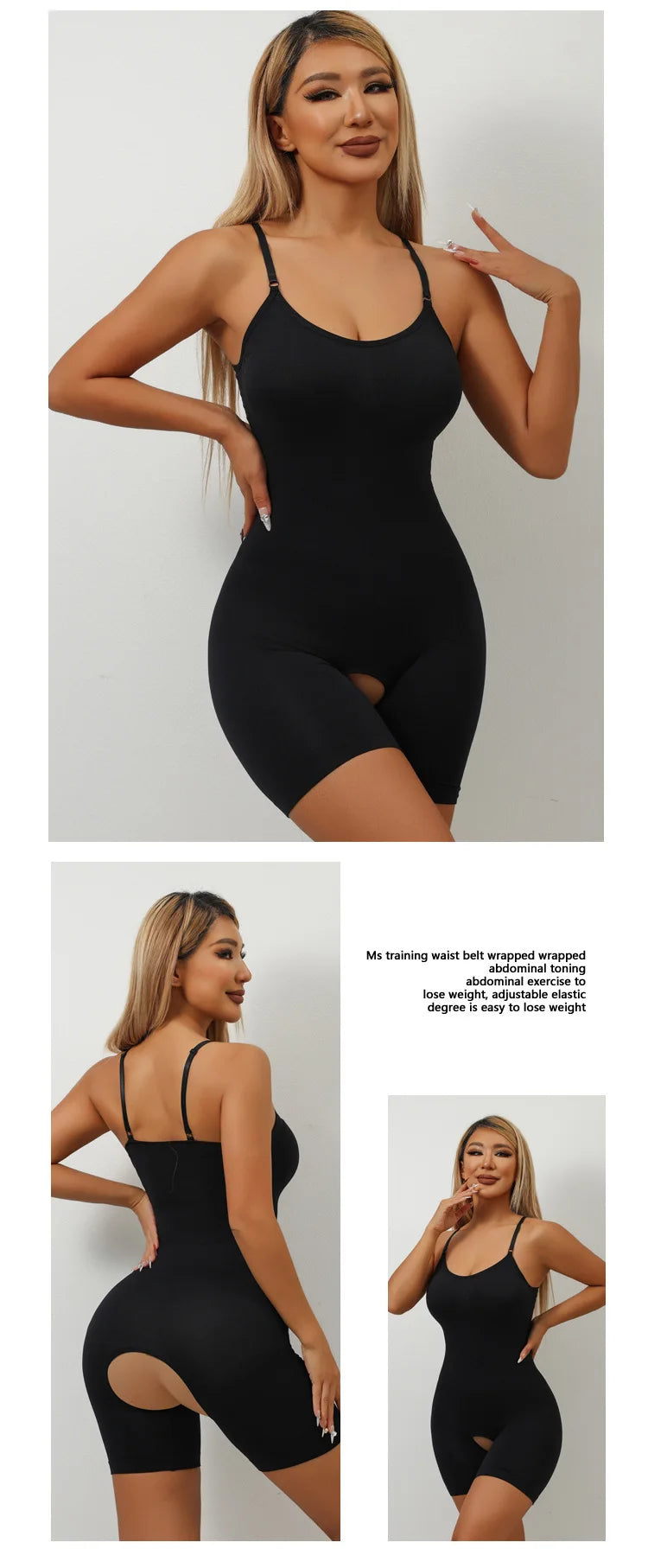 2026 NEW SEXY Women Tummy Control Full Body Shaper Seamless Open Crotch Shorts Waist Trainer Butt Lifter Slimming Underwear