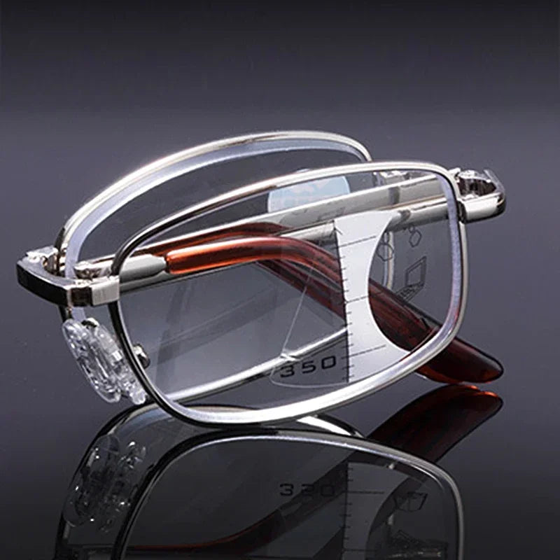 Foldable Reading Glasses | Gold-Tone Frame, +1.00 to +4.00
