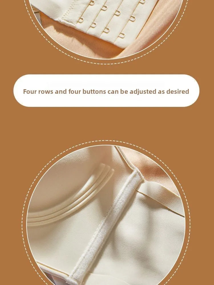 Women's 10CM Extreme Push Up Bra for AA/A Cup | Anti-Sagging Side-Smoothing Wireless Bra | Seamless Invisible T-Shirt Bra for Small Bust (32–38 / 70–85)
