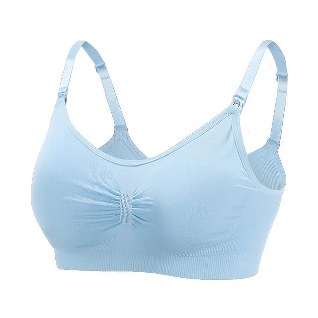 Maternity Nursing Bra – Wire-Free, Breathable, Convertible Straps for Breastfeeding Moms