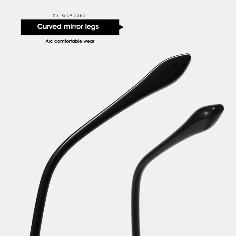 Double-Bridge Rectangle Sunglasses | Gradient Lens Options