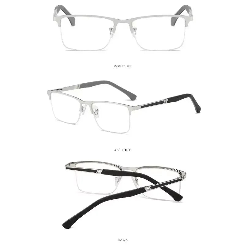 Half-Frame Reading Glasses | Alloy Frame, +1.00 to +4.00
