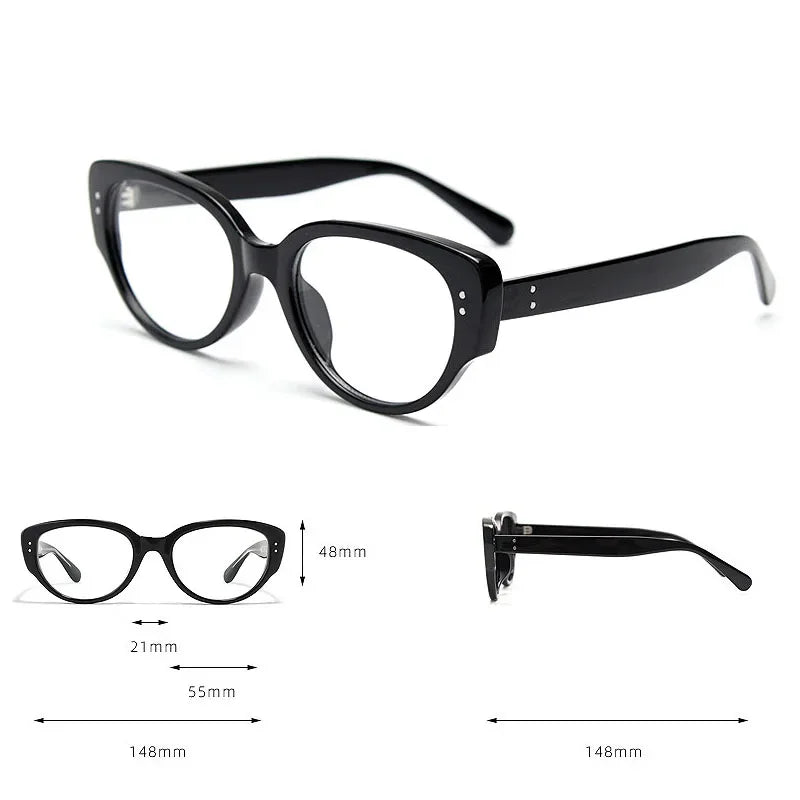 Fashion Myopia Glasses | Clear Lenses & Six Frame Colors
