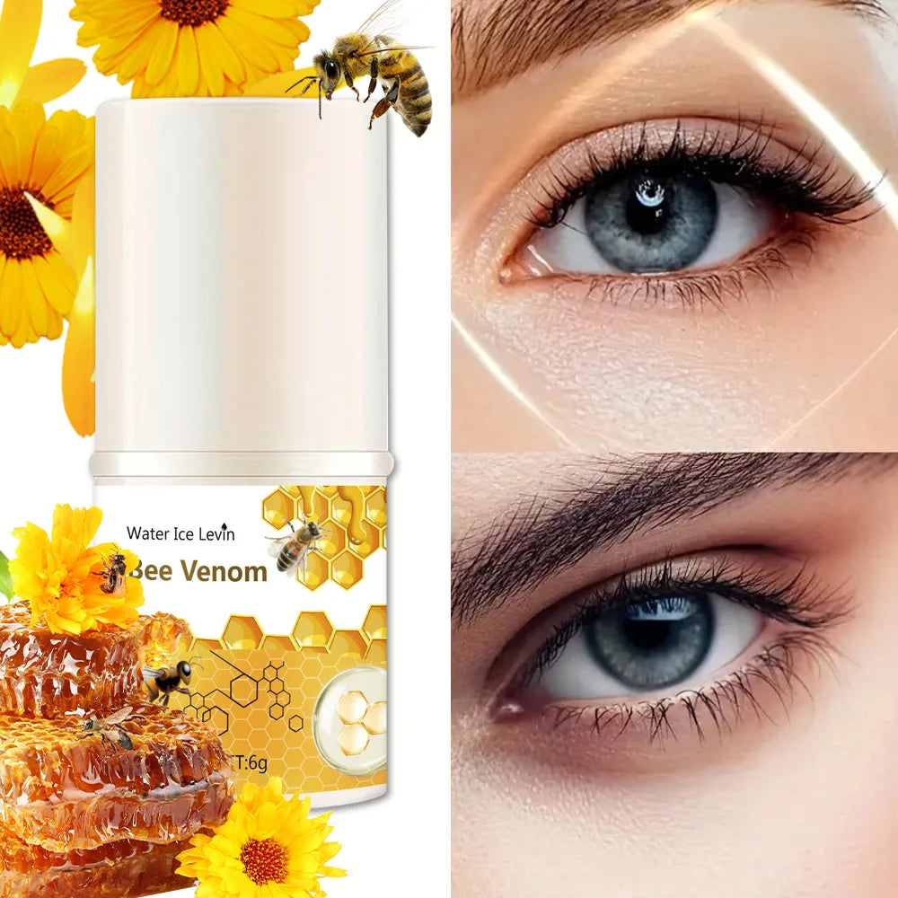 Bee Venom Eye Cream Stick – Dark Circles & Eye Bags Remover with Hyaluronic Acid | Anti-Puffiness Eye Care
