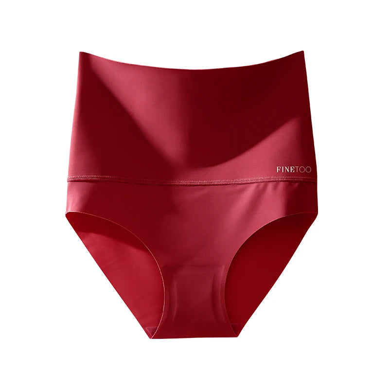Women's High Waist Seamless Bodyshaper Briefs | Soft Cotton Crotch Shapewear Panties (S–3XL)