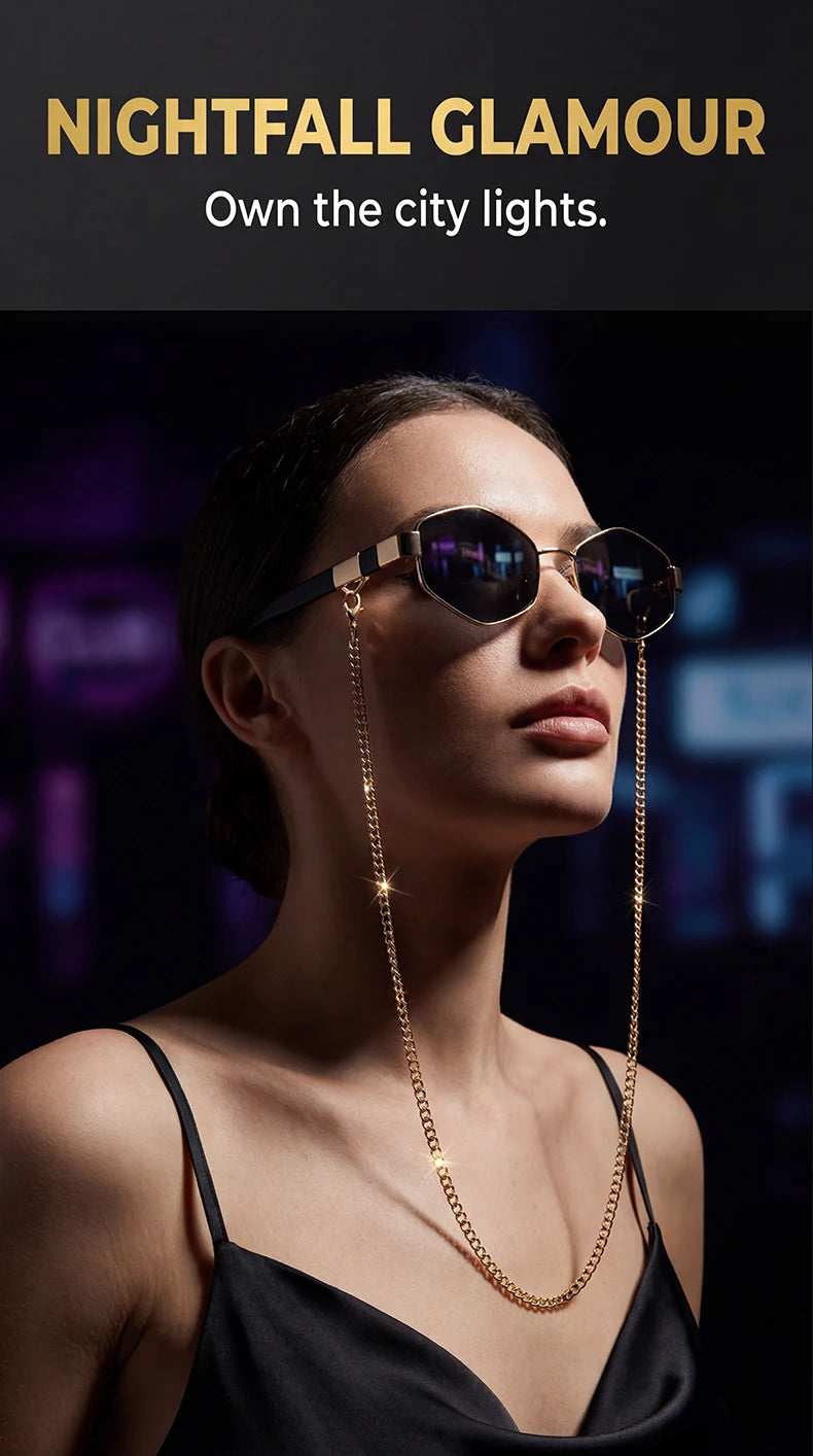 Small-Frame Punk Sunglasses | Colored Lens Options