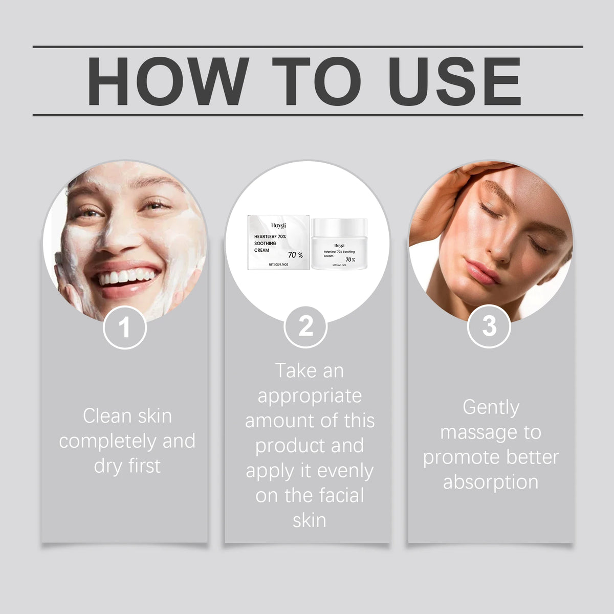 Hoygi Moisturizing Face Cream – 50g, Single & Multipack Options