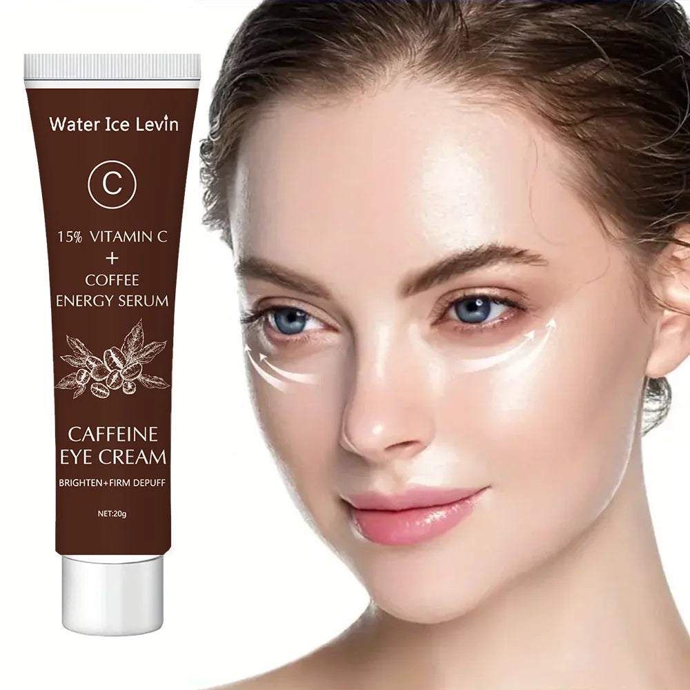 Caffeine & Vitamin C Eye Serum – Dark Circle Lightening, Firming & Fine Line Reduction | Eye Care