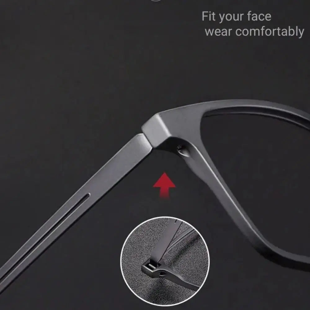Rectangle Reading Glasses | Black & Matte Black, +1.00 to +4.00