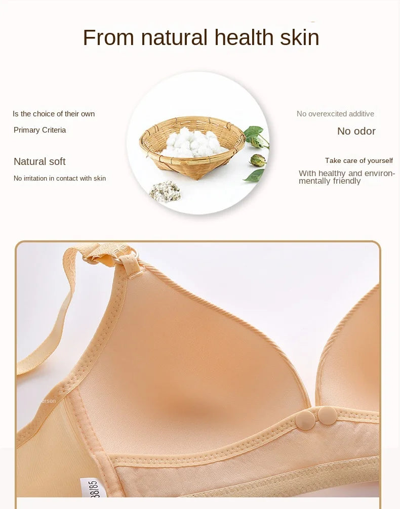 Plus Size Maternity Nursing Bras Solid Breastfeeding Bra Pregnant Women Underwear Pregnancy Breast Feeding Bra Clothes Lactancia