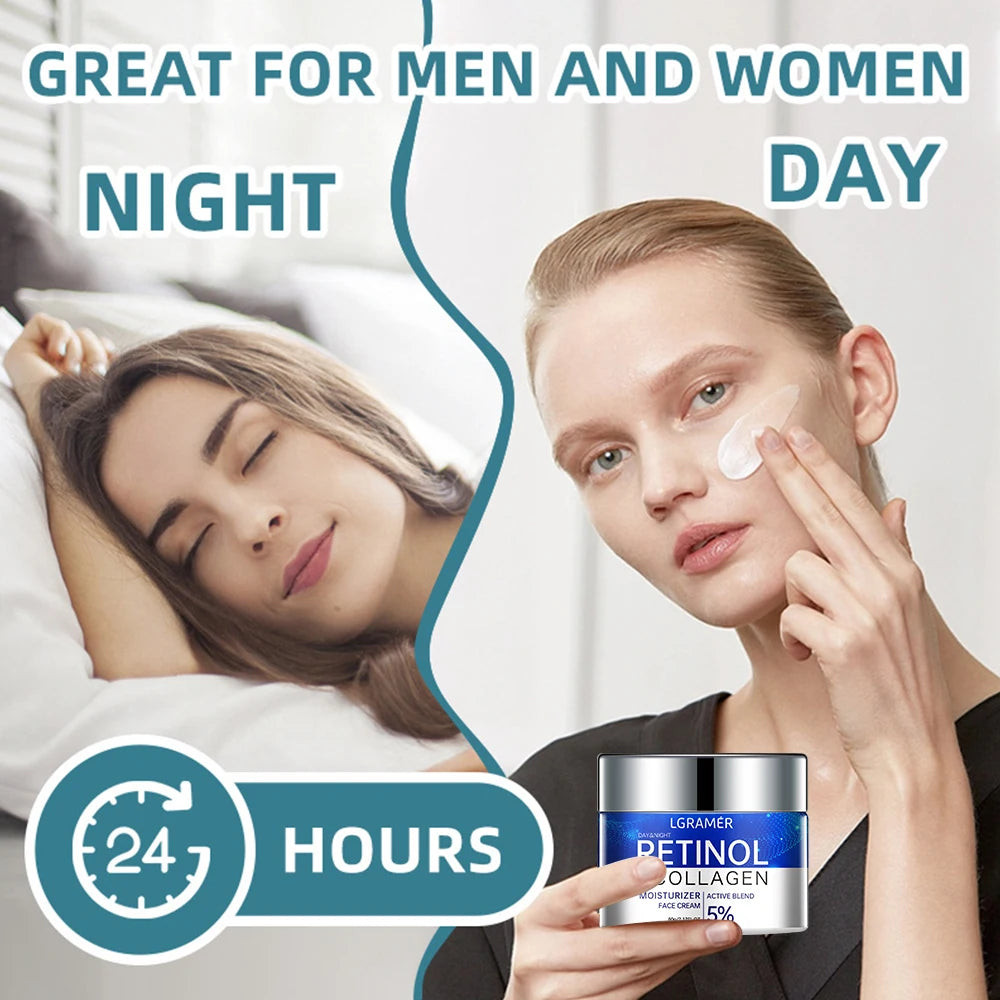 Retinol Anti-Aging Face Cream – Moisturizer for Dry Skin & Fine Lines