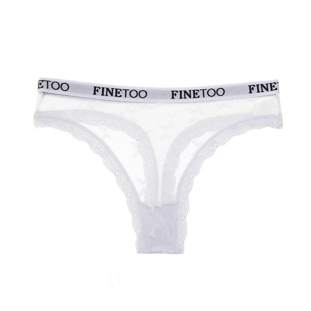 Women's Floral Lace G-String Thongs – 4-Piece Set | Butterfly T-Back Sexy Underwear (S–XL)