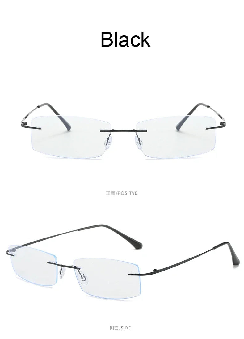 Classic Business-Style Glasses | Myopia Lens Options